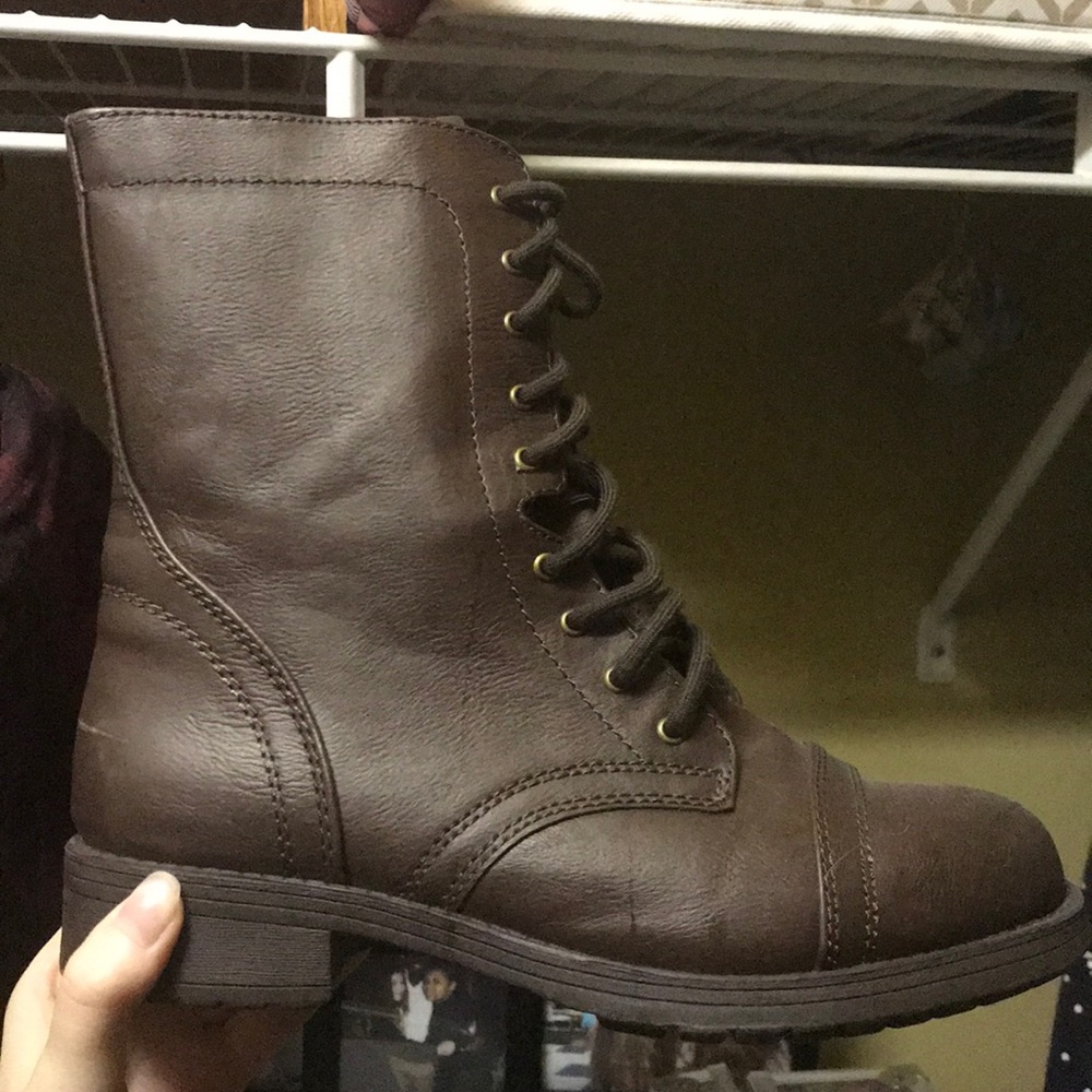 Brown boots from Charlotte Russe
